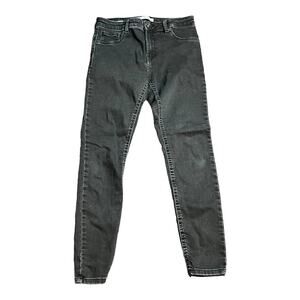 Bershka Denim Push Up Jeans Black 8 Skinny Womens Stretch  Casual